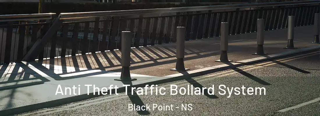  Anti Theft Traffic Bollard System Black Point - NS