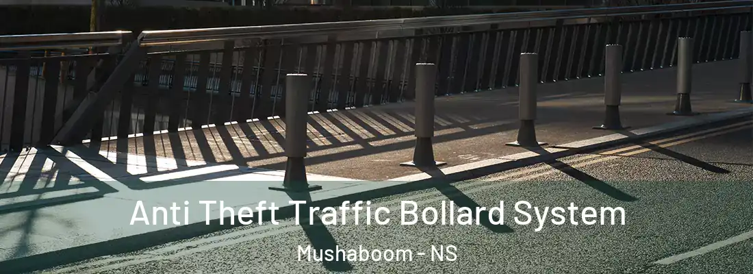  Anti Theft Traffic Bollard System Mushaboom - NS