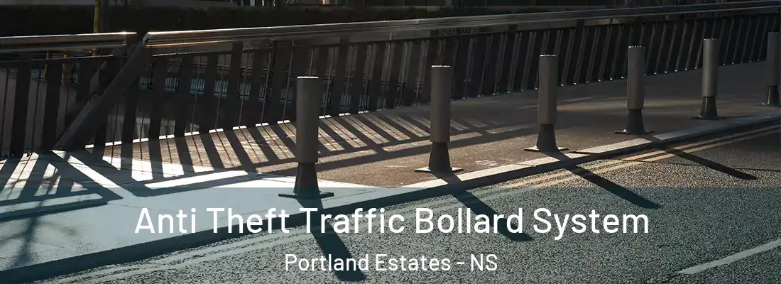  Anti Theft Traffic Bollard System Portland Estates - NS