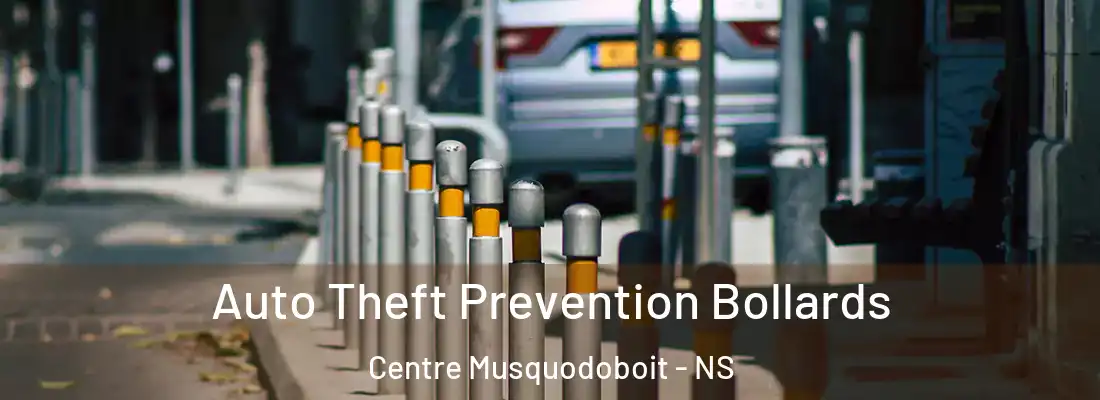 Auto Theft Prevention Bollards Centre Musquodoboit - NS