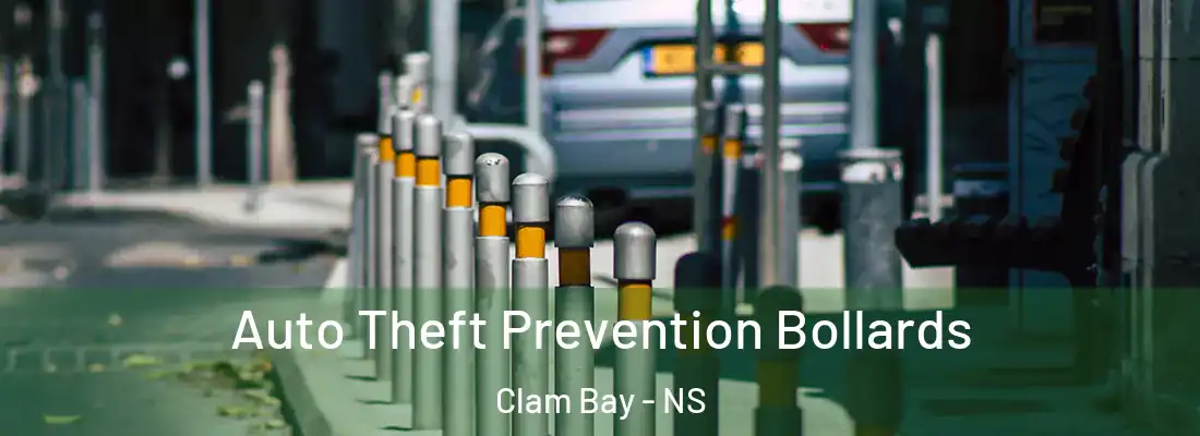 Auto Theft Prevention Bollards Clam Bay - NS
