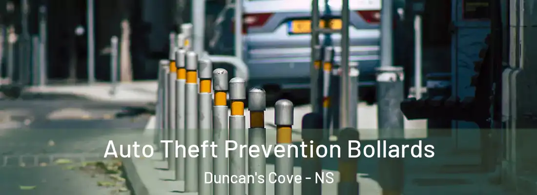 Auto Theft Prevention Bollards Duncan's Cove - NS