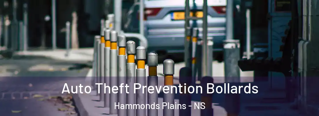Auto Theft Prevention Bollards Hammonds Plains - NS