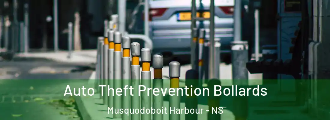 Auto Theft Prevention Bollards Musquodoboit Harbour - NS