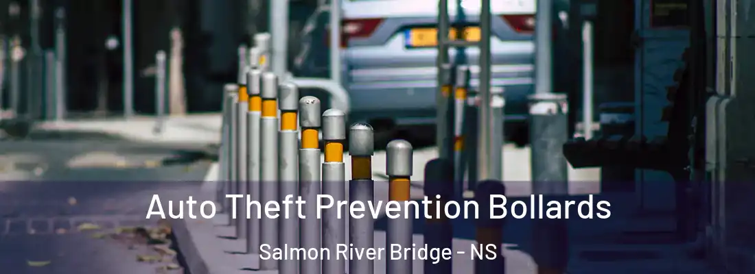 Auto Theft Prevention Bollards Salmon River Bridge - NS