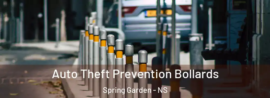 Auto Theft Prevention Bollards Spring Garden - NS