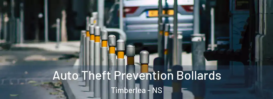Auto Theft Prevention Bollards Timberlea - NS