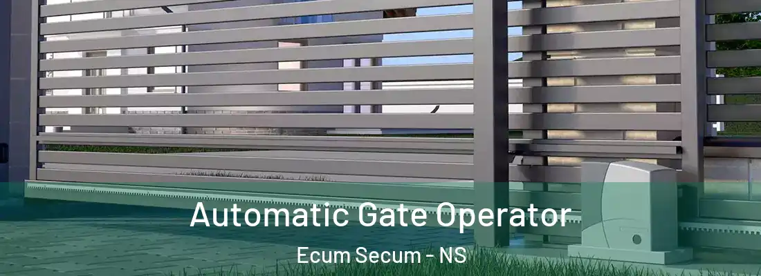 Automatic Gate Operator Ecum Secum - NS