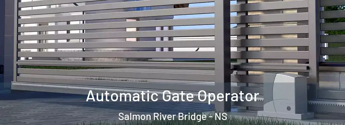 Automatic Gate Operator Salmon River Bridge - NS