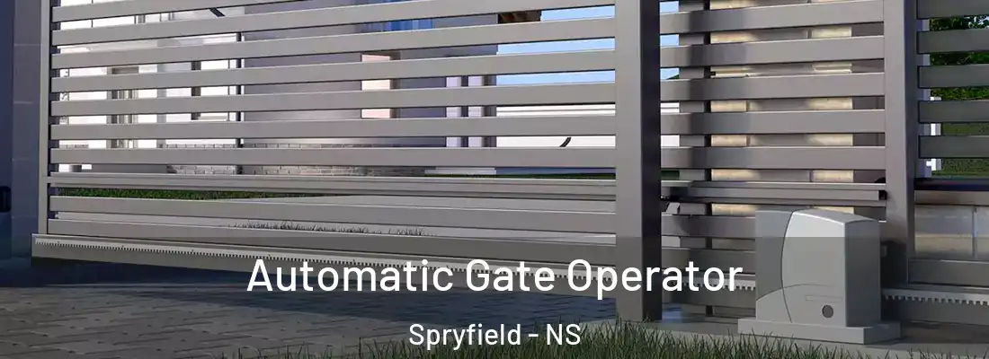Automatic Gate Operator Spryfield - NS