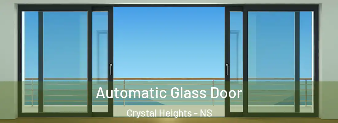 Automatic Glass Door Crystal Heights - NS