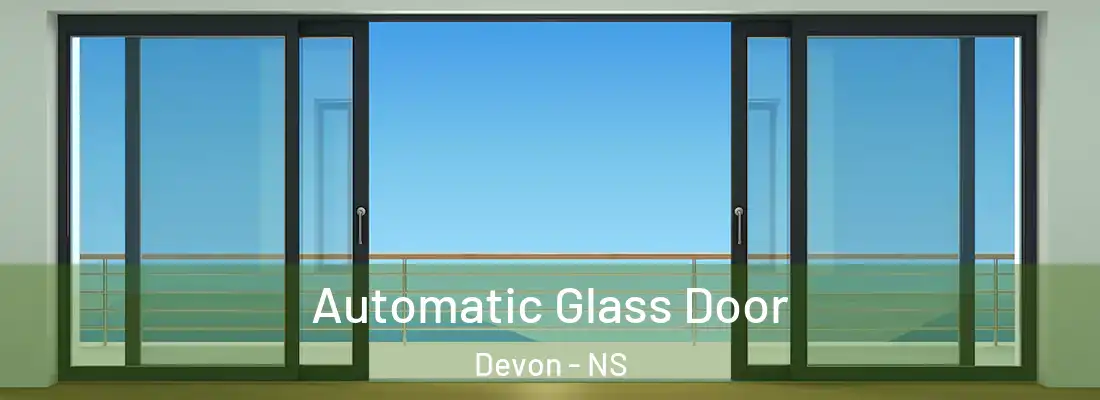Automatic Glass Door Devon - NS