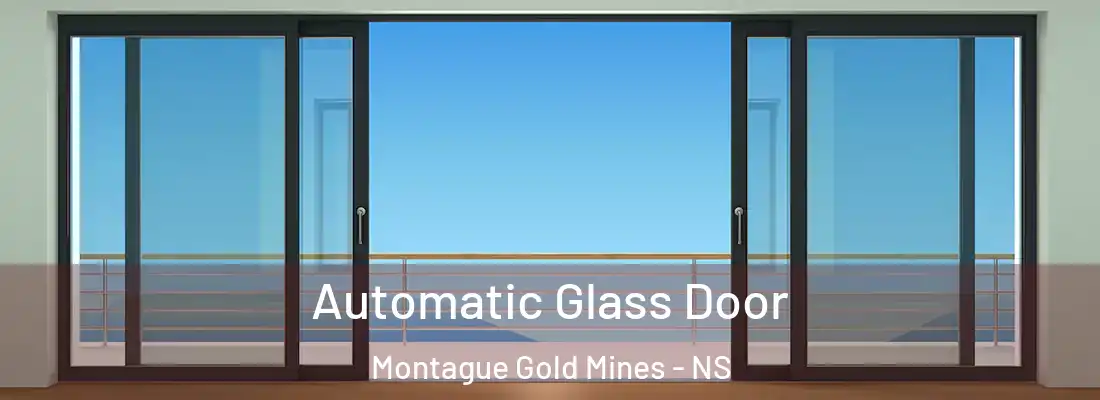 Automatic Glass Door Montague Gold Mines - NS