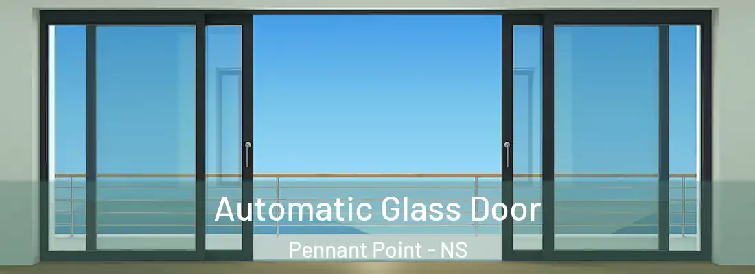 Automatic Glass Door Pennant Point - NS