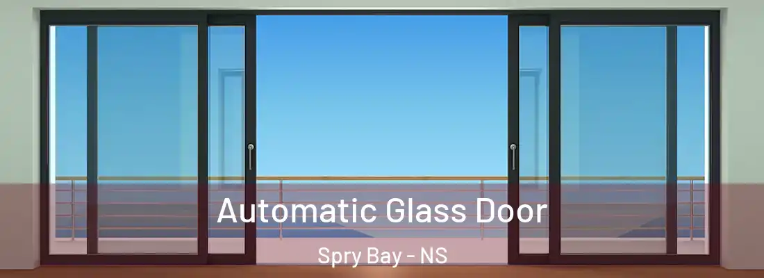 Automatic Glass Door Spry Bay - NS