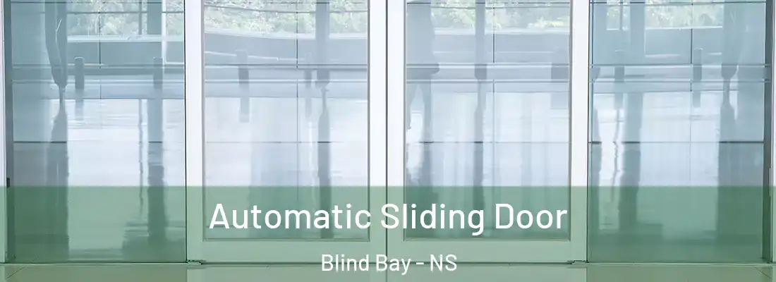 Automatic Sliding Door Blind Bay - NS