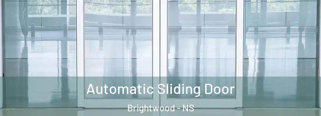  Automatic Sliding Door Brightwood - NS
