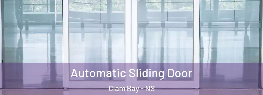 Automatic Sliding Door Clam Bay - NS