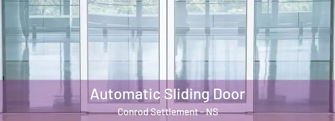 Automatic Sliding Door Conrod Settlement - NS