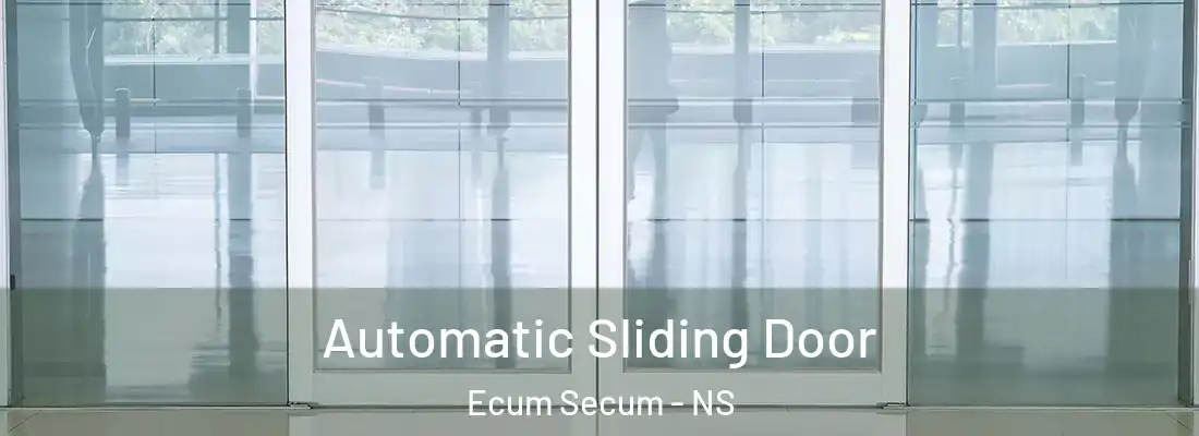 Automatic Sliding Door Ecum Secum - NS