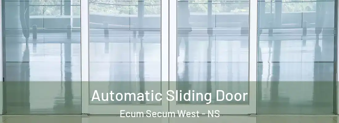 Automatic Sliding Door Ecum Secum West - NS