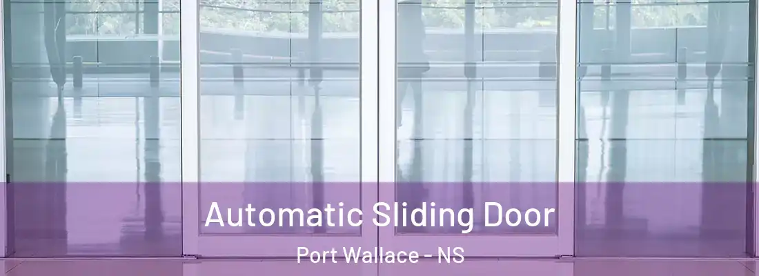  Automatic Sliding Door Port Wallace - NS