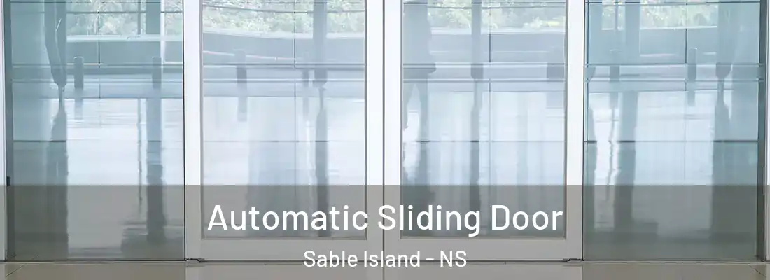 Automatic Sliding Door Sable Island - NS