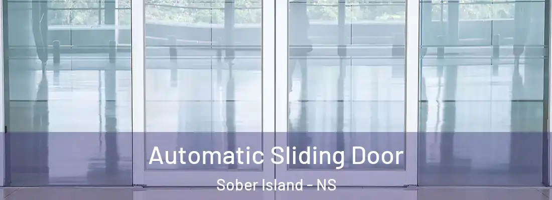 Automatic Sliding Door Sober Island - NS