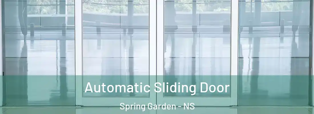 Automatic Sliding Door Spring Garden - NS