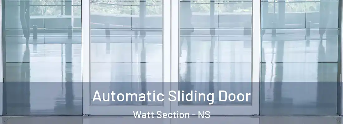 Automatic Sliding Door Watt Section - NS