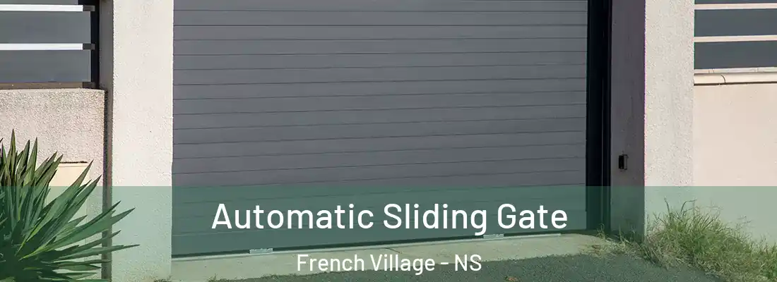 Automatic Sliding Gate French Village - NS