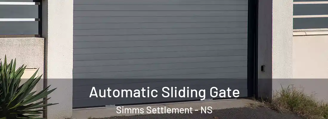 Automatic Sliding Gate Simms Settlement - NS