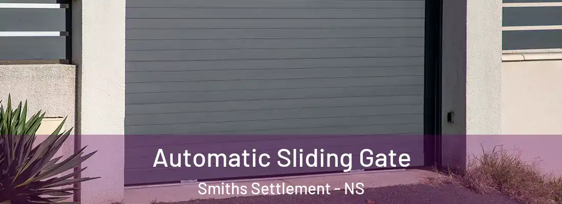 Automatic Sliding Gate Smiths Settlement - NS