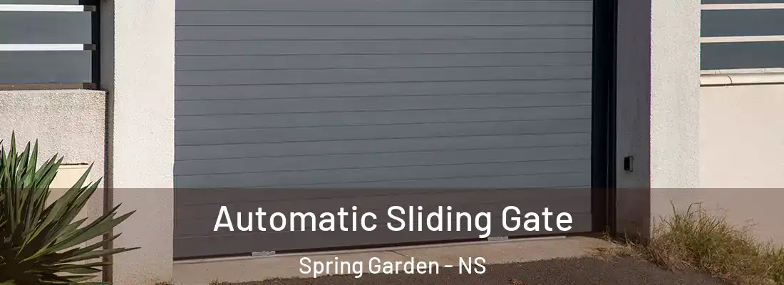 Automatic Sliding Gate Spring Garden - NS