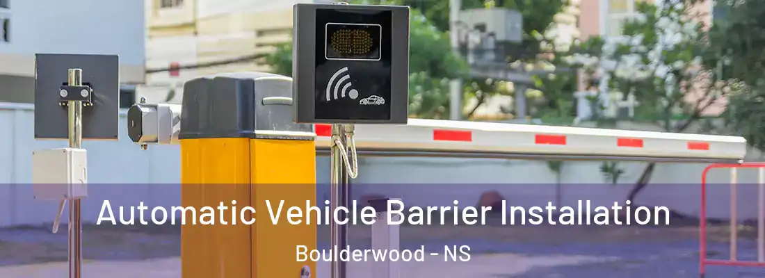  Automatic Vehicle Barrier Installation Boulderwood - NS