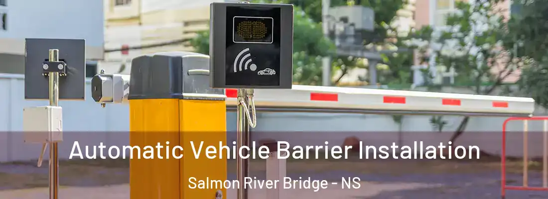  Automatic Vehicle Barrier Installation Salmon River Bridge - NS