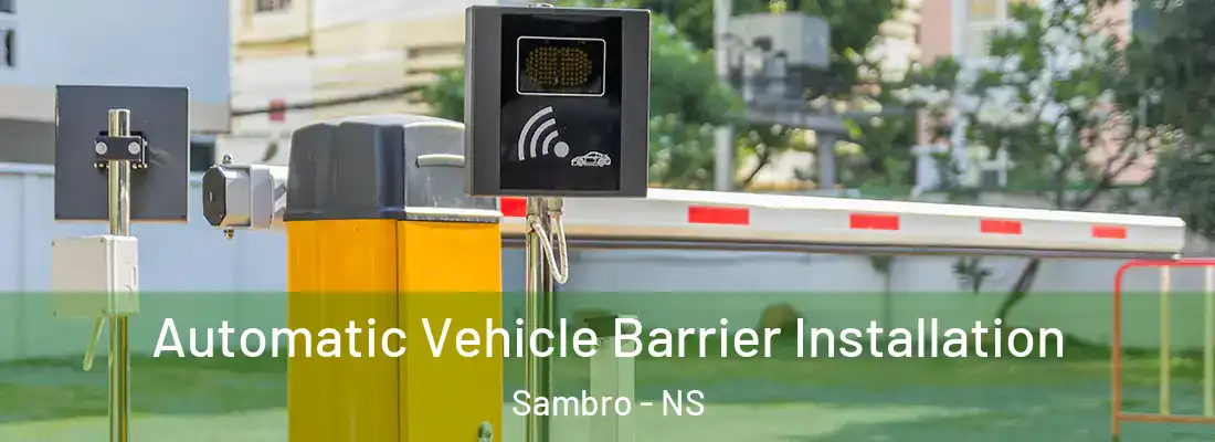 Automatic Vehicle Barrier Installation Sambro - NS
