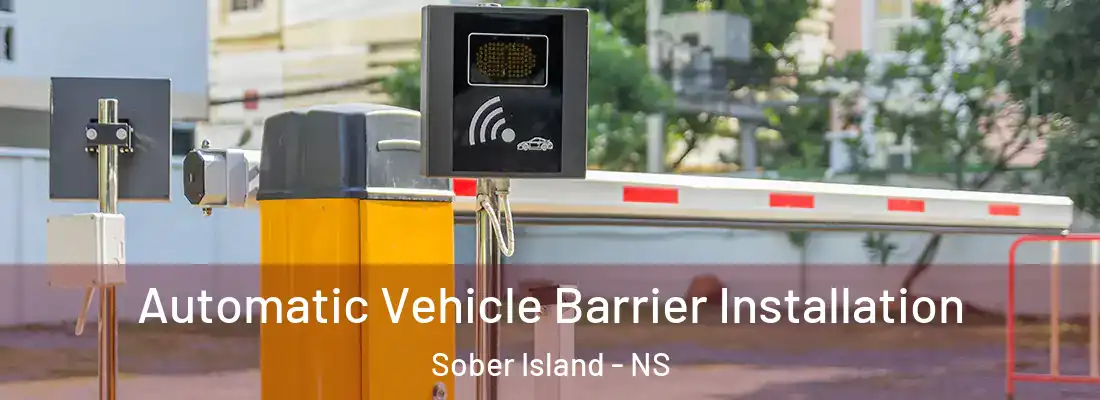 Automatic Vehicle Barrier Installation Sober Island - NS