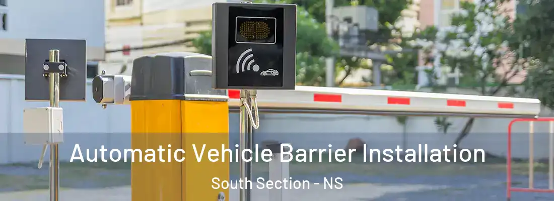  Automatic Vehicle Barrier Installation South Section - NS