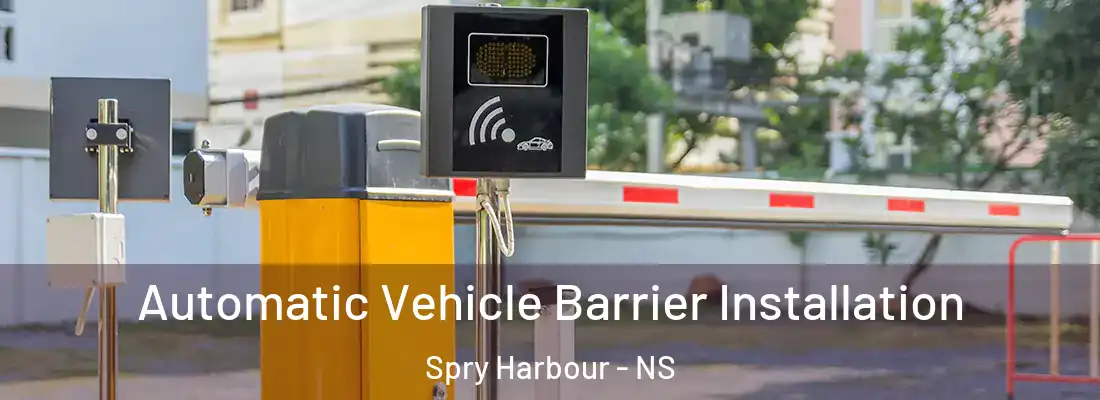 Automatic Vehicle Barrier Installation Spry Harbour - NS