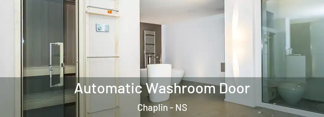 Automatic Washroom Door Chaplin - NS