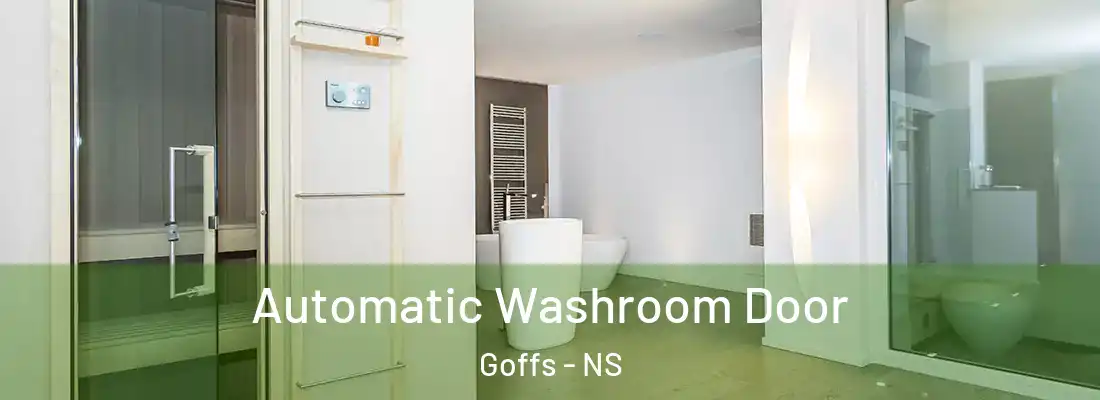  Automatic Washroom Door Goffs - NS