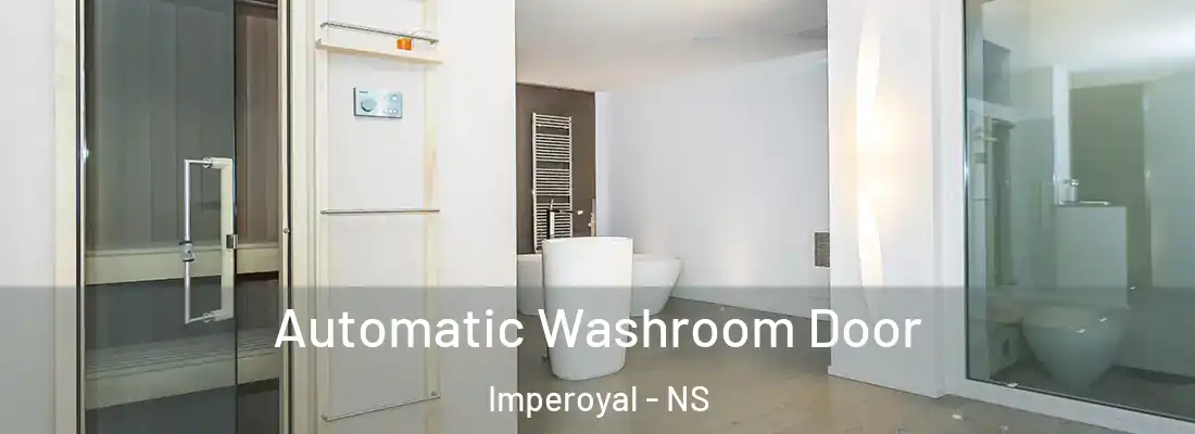 Automatic Washroom Door Imperoyal - NS