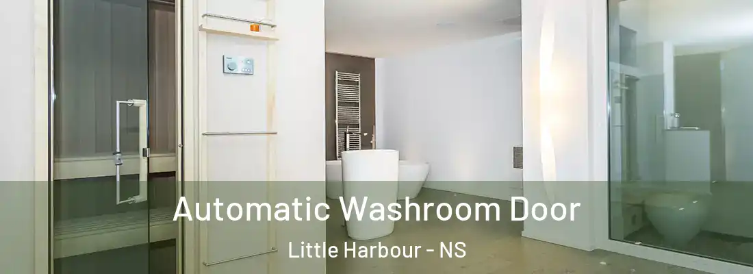 Automatic Washroom Door Little Harbour - NS