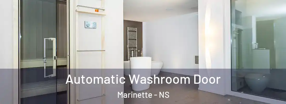 Automatic Washroom Door Marinette - NS