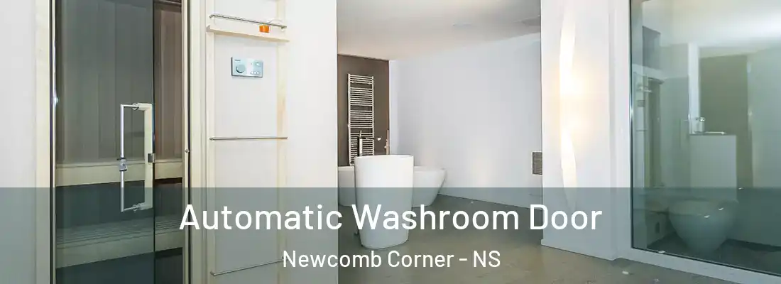 Automatic Washroom Door Newcomb Corner - NS