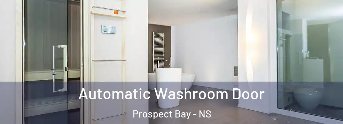 Automatic Washroom Door Prospect Bay - NS