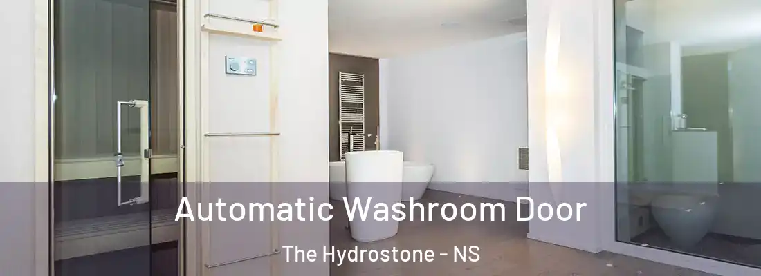Automatic Washroom Door The Hydrostone - NS