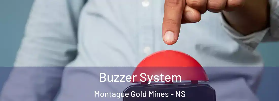 Buzzer System Montague Gold Mines - NS