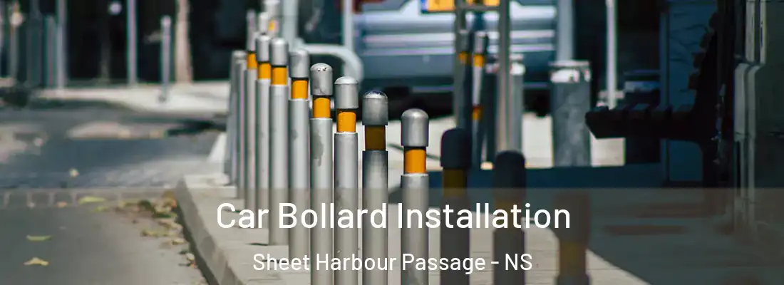 Car Bollard Installation Sheet Harbour Passage - NS